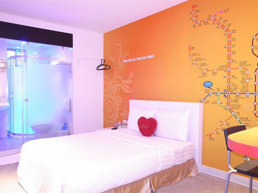 Ximen 101 - S Hotel Taipei Dış mekan fotoğraf